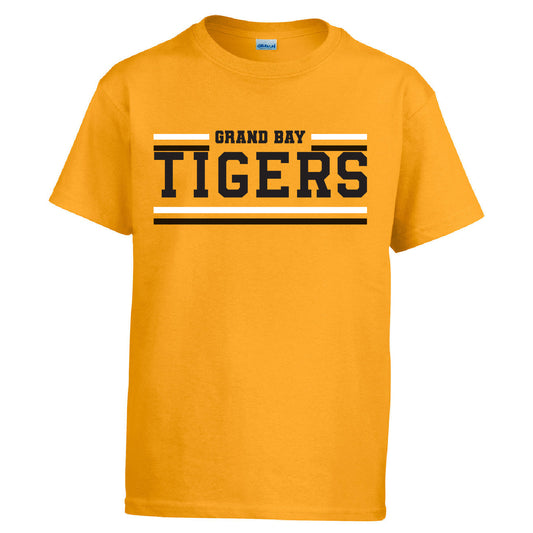 Grand Bay 6th Grade Short Sleeve T-Shirt - Gold
